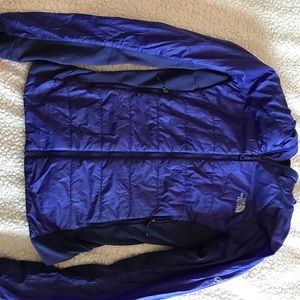 North face hooded light jacket
